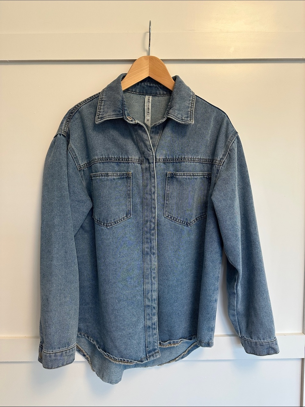 Denim shirt
